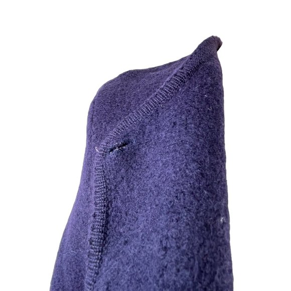 Vintage 70's Austrian Geiger Tyrol Blue Wool Cardigan Sweater, Women’s Small - Picture 6 of 12